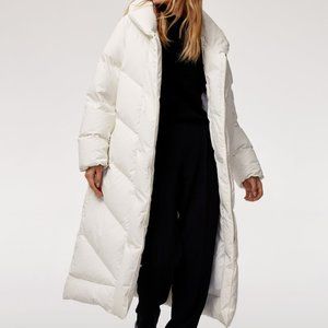 Wilfred/Aritzia Down Duvet Coat White XXS Puffer